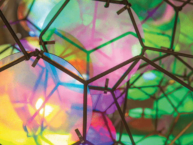 Life Sciences DNA Sculpture
